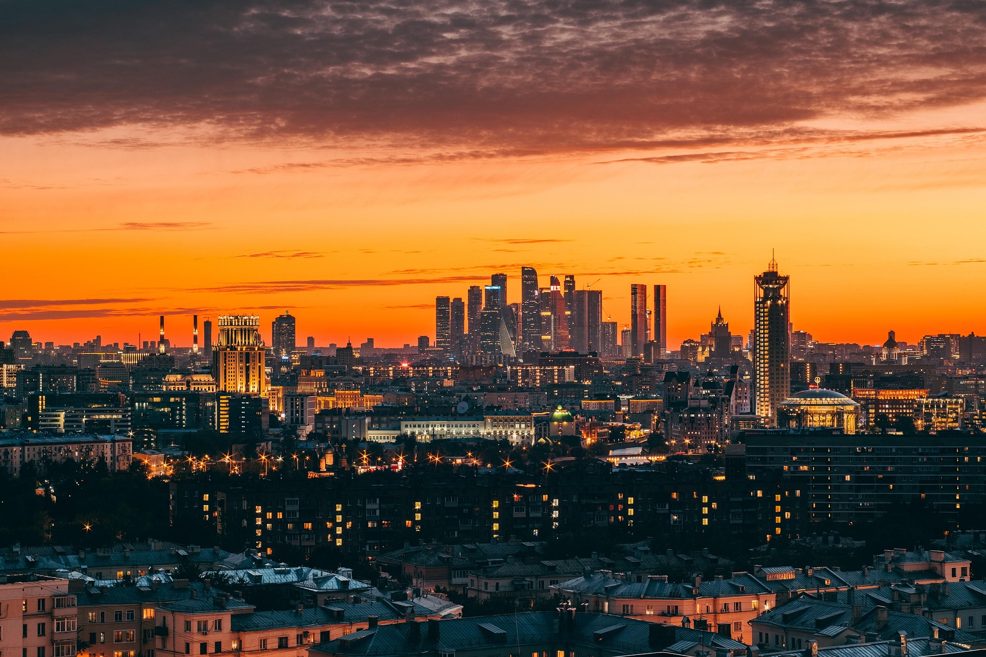 Bacgkround Image of a City